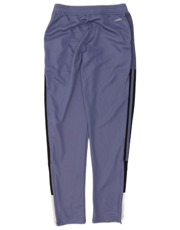 Adidas Meninas Aeroready Calças de treino 11-12 anos Roxo Colorblock