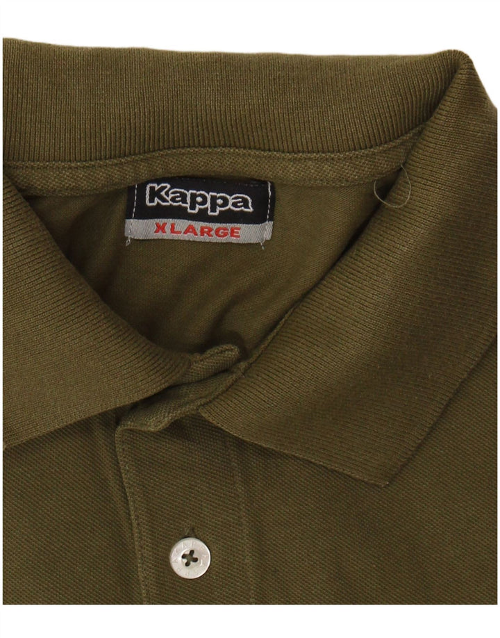 Camisa polo masculina KAPPA XL cáqui