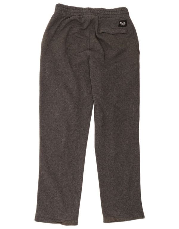 Calça de treino masculina Nike pequena cinza algodão