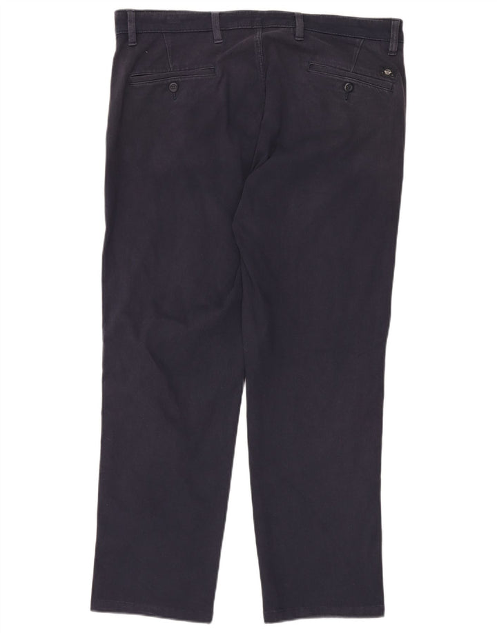 Calça chino reta masculina DOCKERS W34 L27 algodão azul marinho