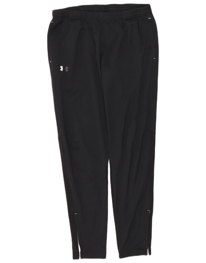 Calça de treino masculina Under Armour grande poliéster preto