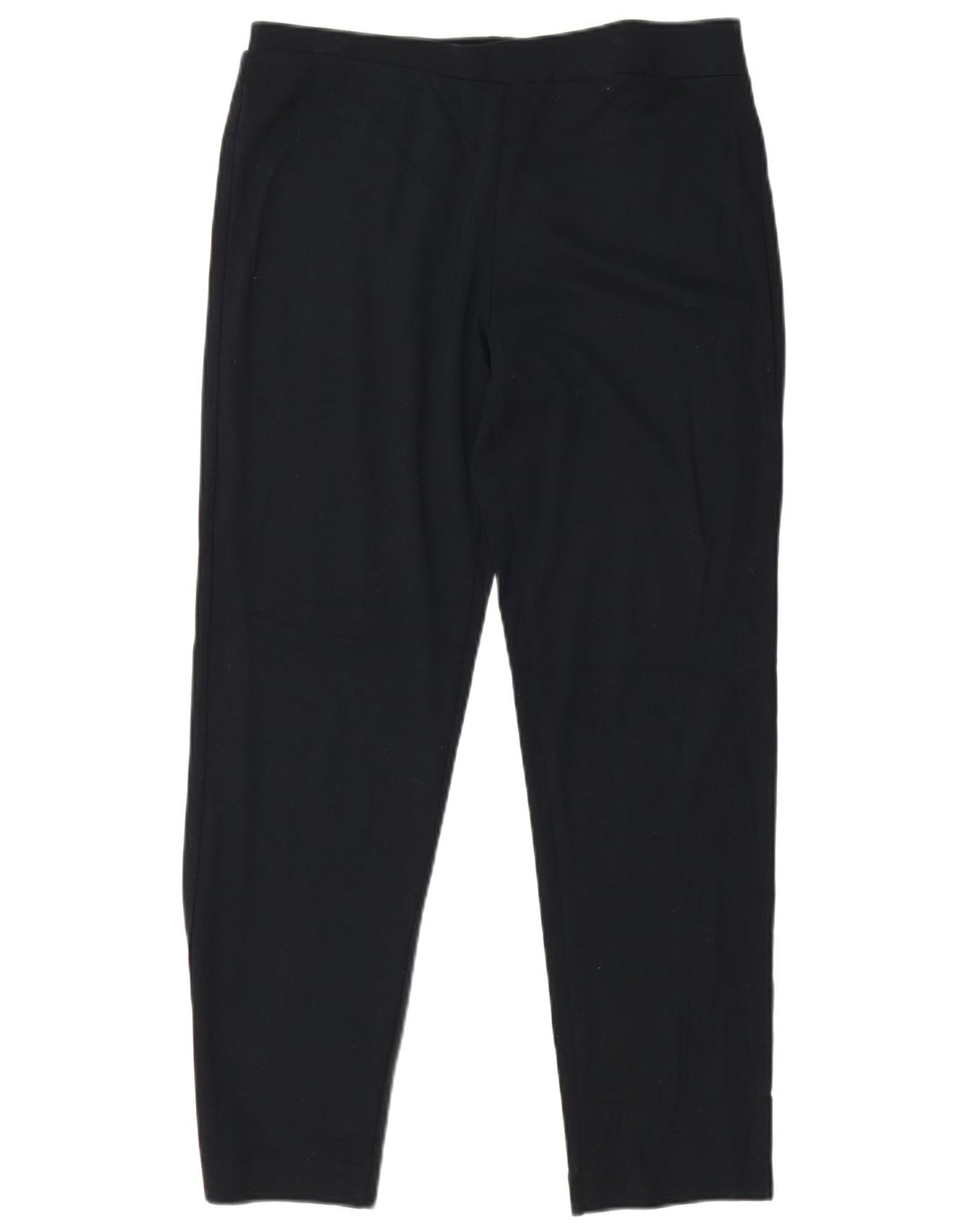 Leggings femininos Marks & Spencer UK 14 grandes viscose azul marinho
