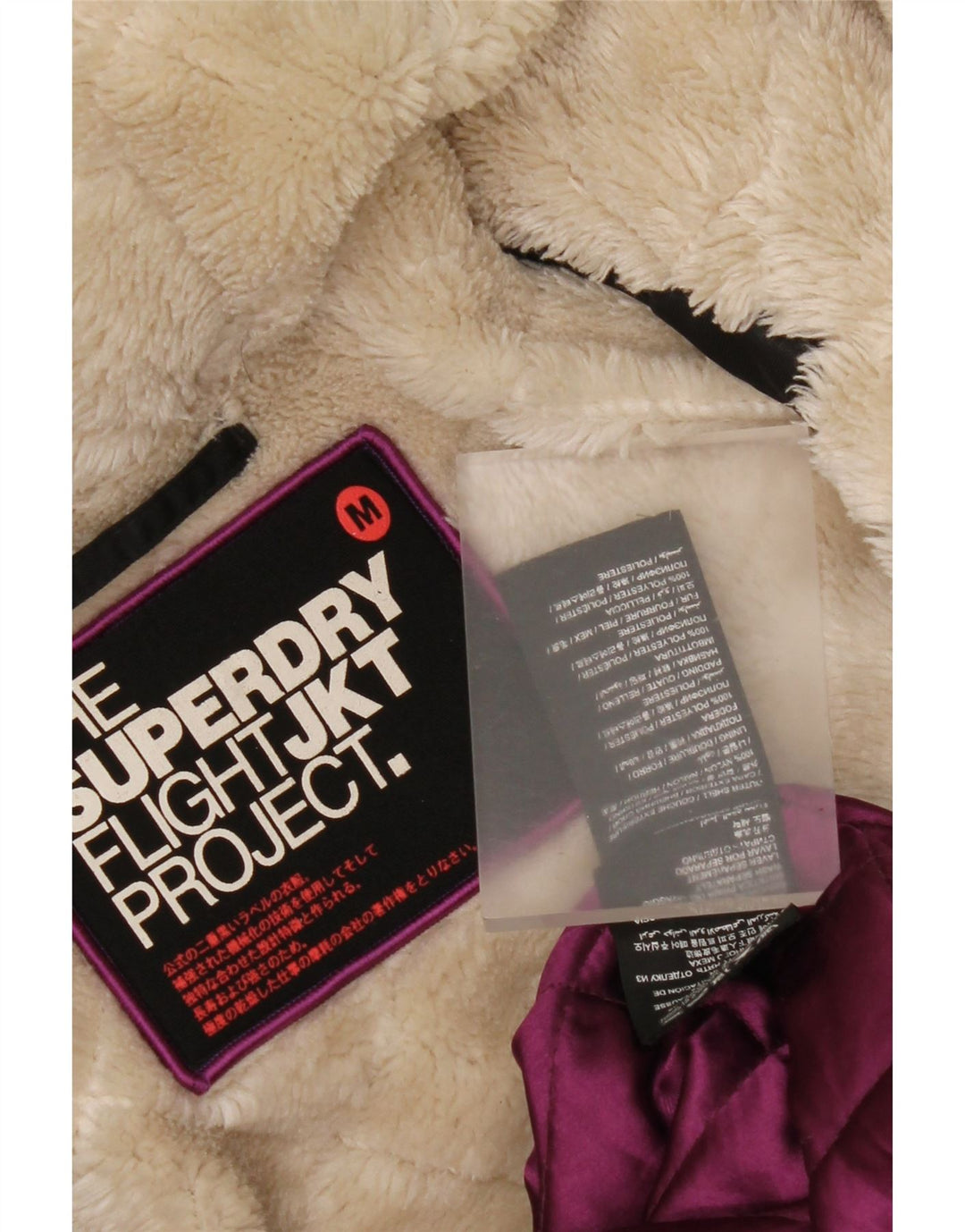 Jaqueta acolchoada com capuz masculina Superdry UK 38 médio preto nylon