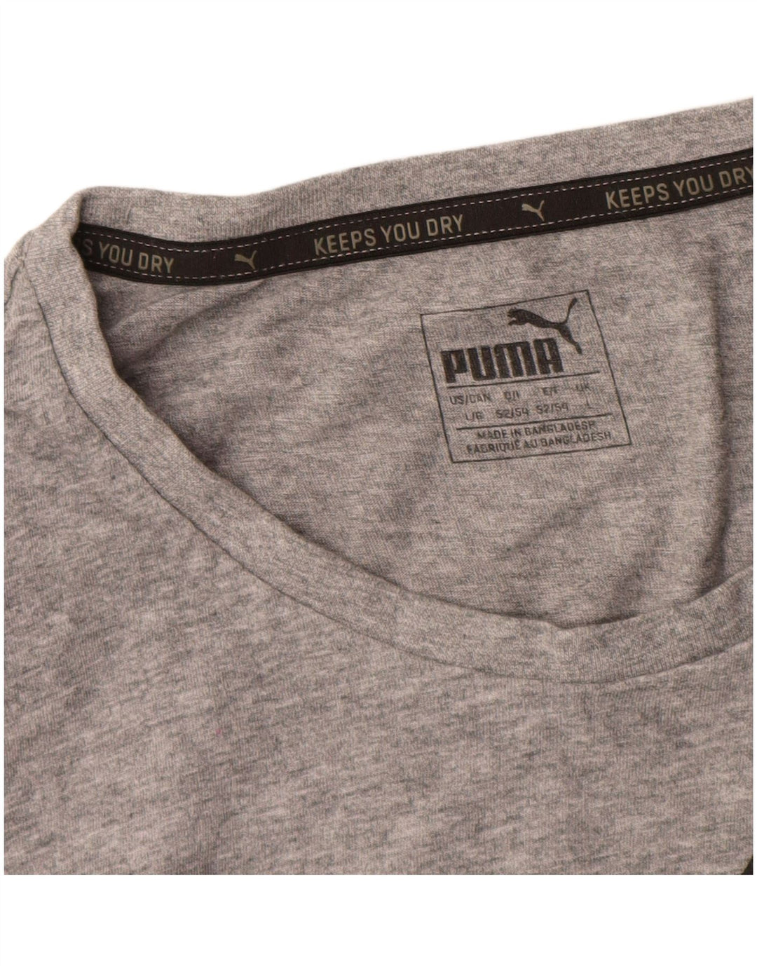 Puma Camiseta Masculina Graphic Top Grande Cinza