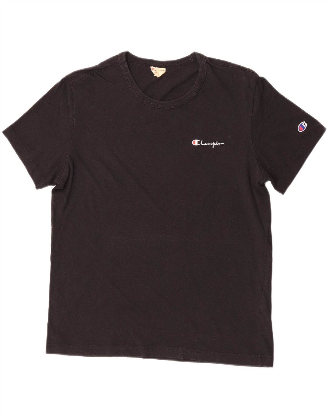 Camiseta masculina Champion Top Médio Preto