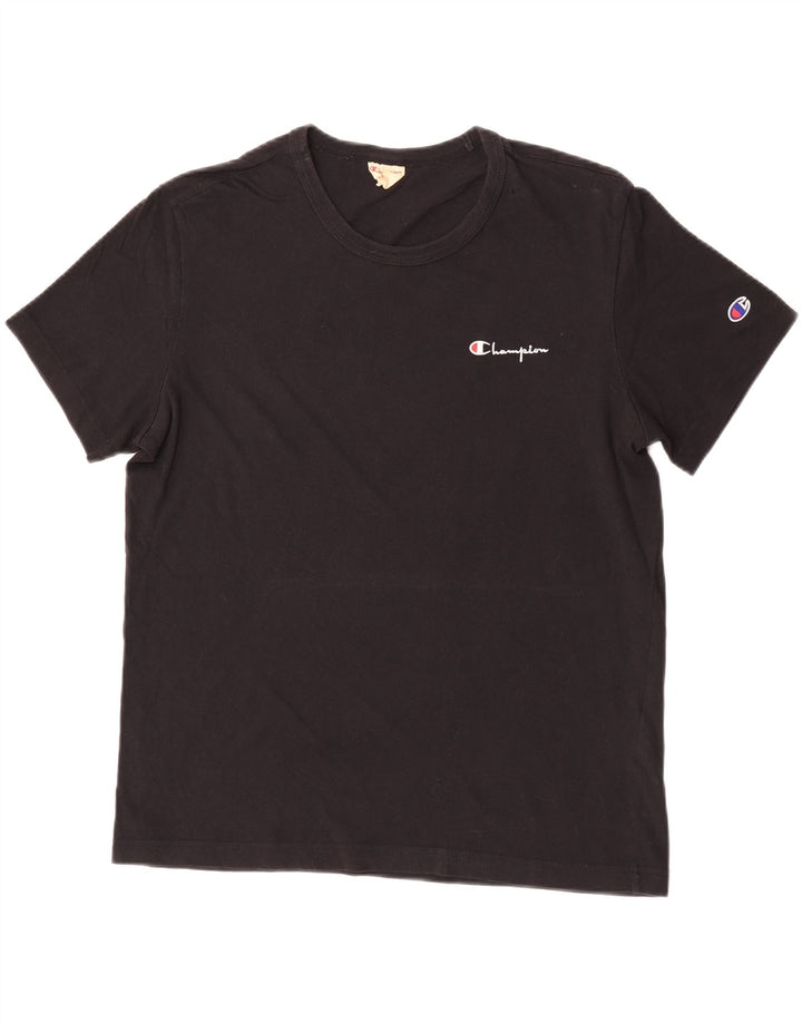 Camiseta masculina Champion Top Médio Preto