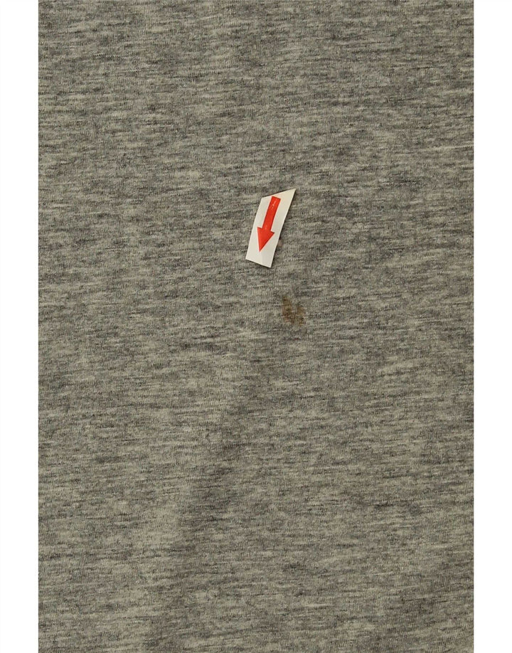 Camiseta masculina estampada Champion grande cinza