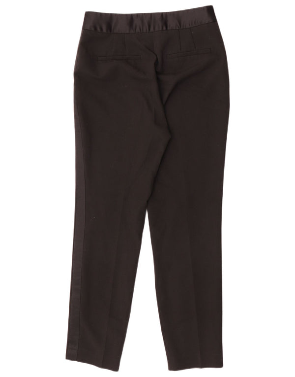 Zara Calça Chino Feminina Slim Pequena W26 L28 Preta