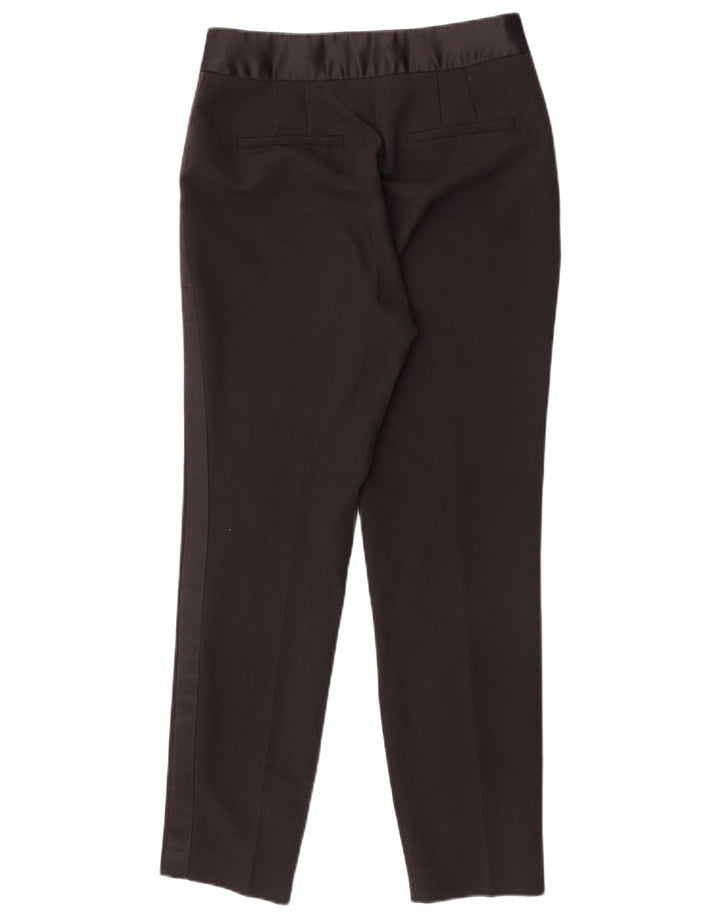 Zara Calça Chino Feminina Slim Pequena W26 L28 Preta