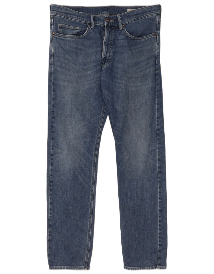 Calça jeans masculina Marks & Spencer W34 L31 azul