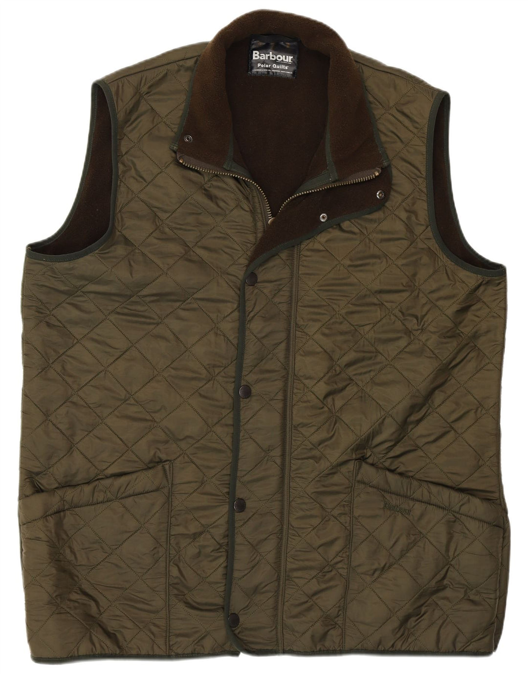 Colete acolchoado masculino BARBOUR UK 42 XL verde
