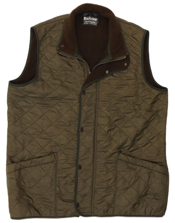 Colete acolchoado masculino BARBOUR UK 42 XL verde