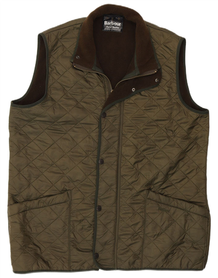 Colete acolchoado masculino BARBOUR UK 42 XL verde