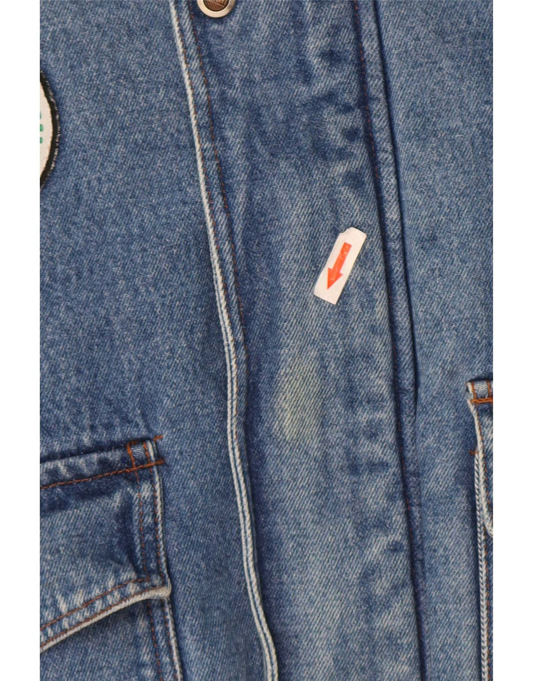 Jaqueta masculina Mash Sherpa Denim Flight Aviator IT 48/50 Azul Médio