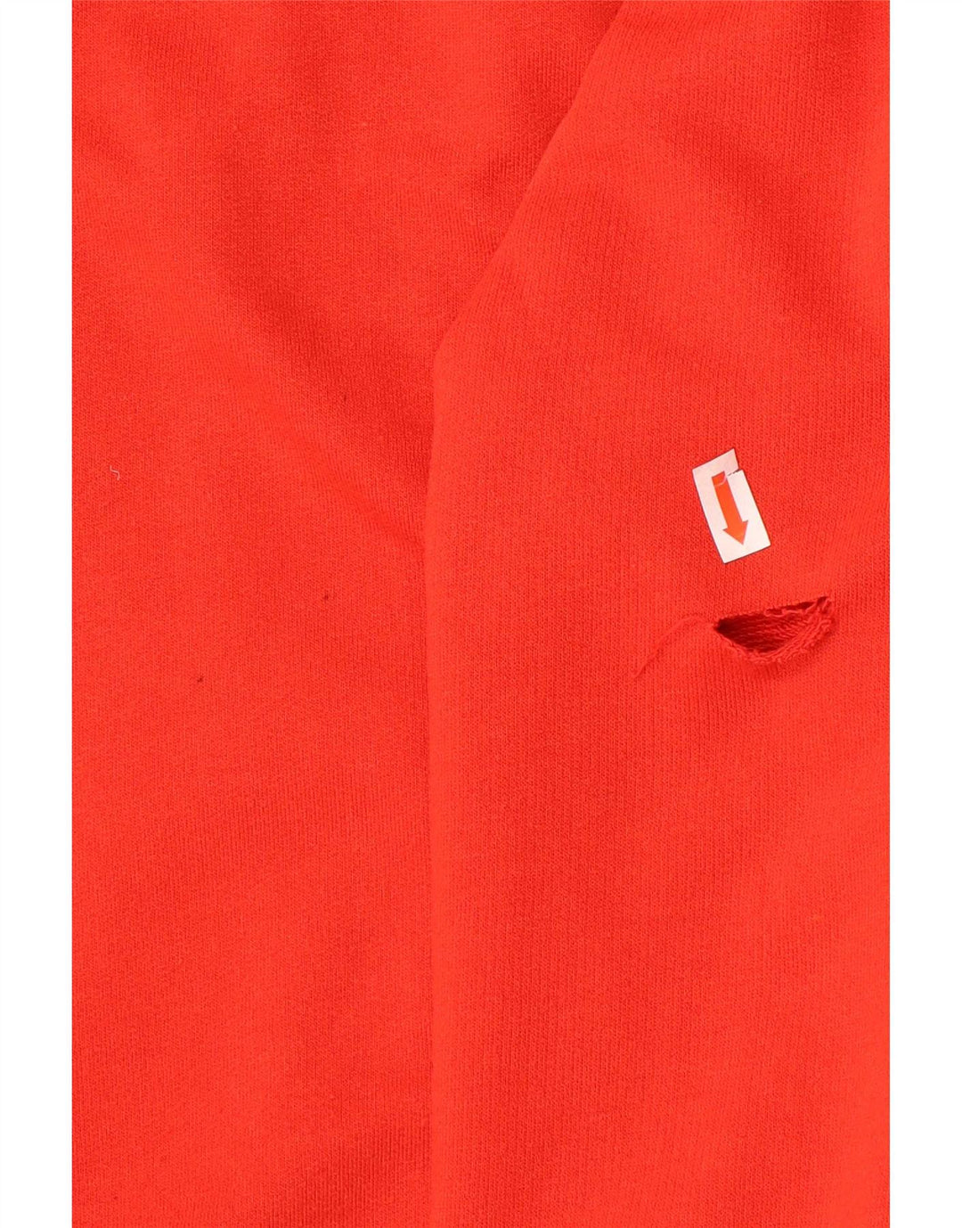 Moletom masculino Kappa com zíper e gola XL em algodão vermelho
