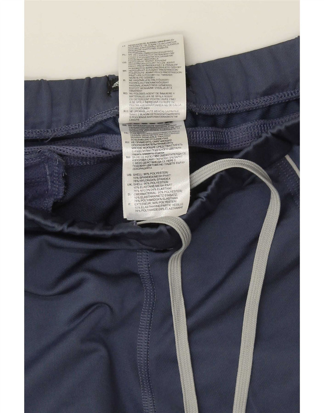 Leggings Adidas Response Capri UK 12 Médio Azul Marinho Poliéster