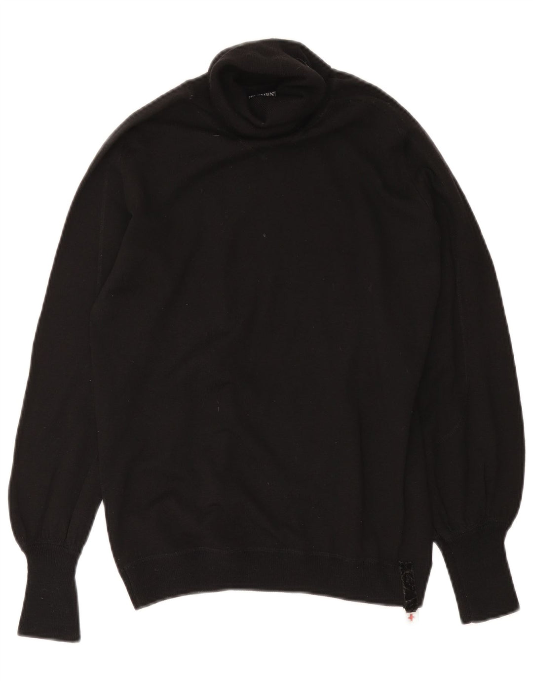 Suéter feminino Zu Elements com gola redonda Reino Unido 12 médio preto