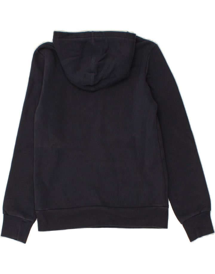 LEVI'S Boys Graphic Hoodie Jumper 13-14 Years Navy Blue Cotton Vintage Levi's and Second-Hand Levi's from Messina Hembry 