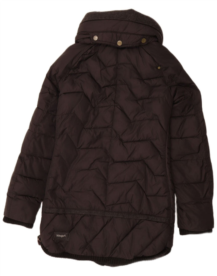 Casaco acolchoado feminino KHUJO UK 10 pequeno nylon preto
