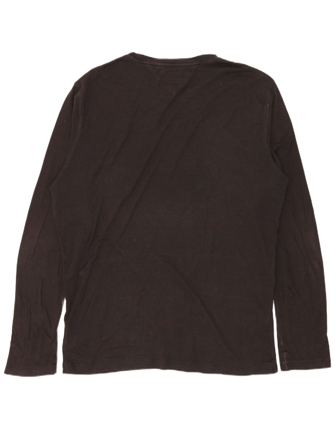 Top masculino TOMMY HILFIGER manga comprida 2XL algodão preto