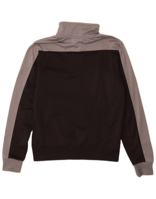 Puma Mens Treino Top Jacket Pequeno Poliéster Colorblock Preto