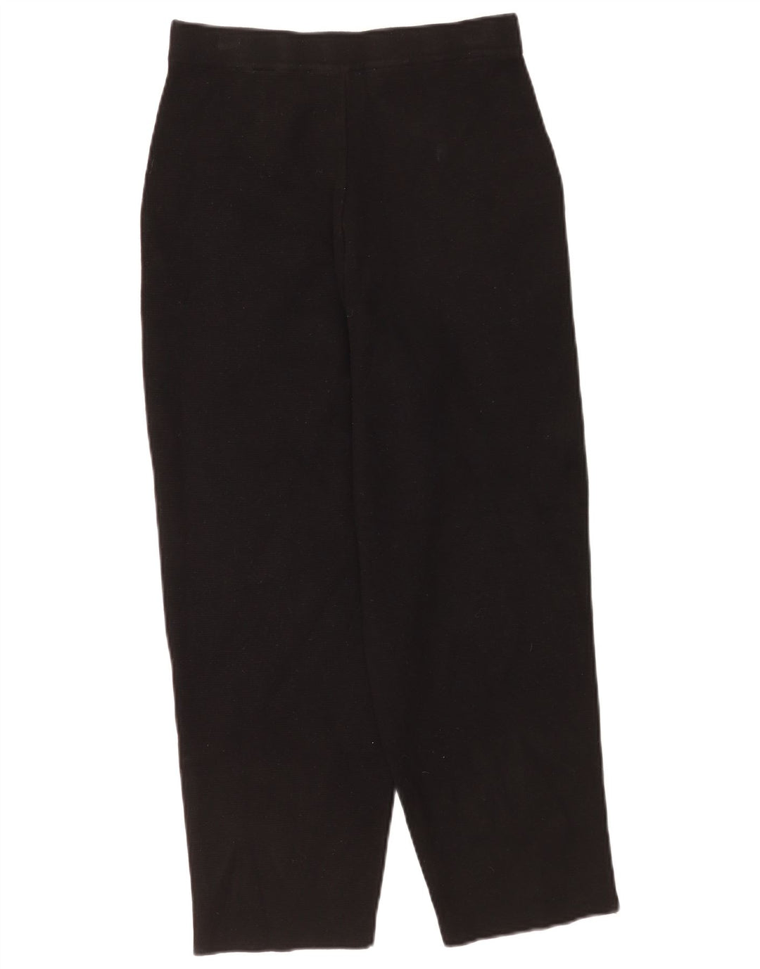 Calça feminina Zara cortada média W28 L24 preta viscose