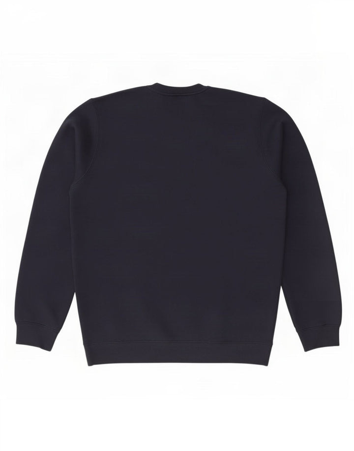 Nike moletom masculino jumper médio azul marinho algodão