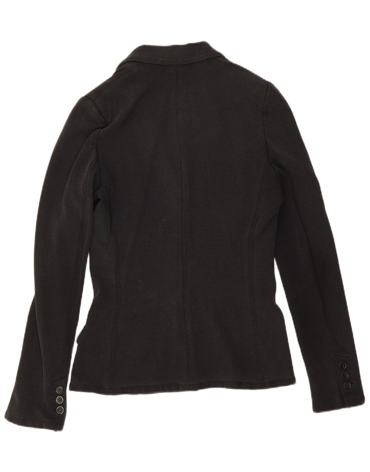 Jaqueta blazer feminina Dolce & Gabbana com 5 botões IT 46 Viscose preta grande