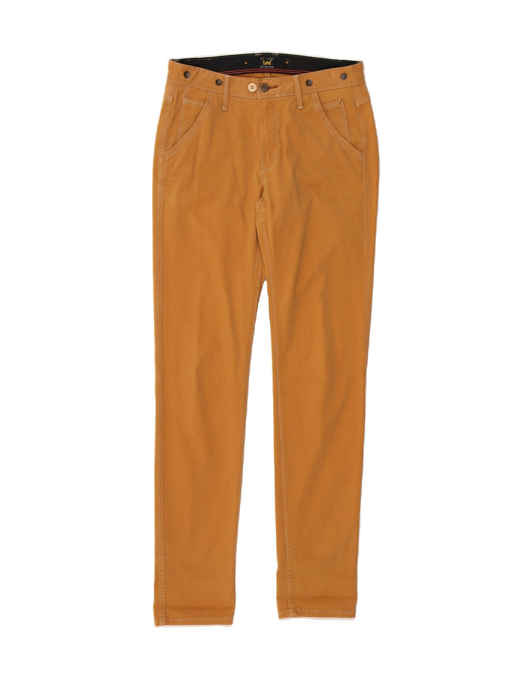 LEE Mens Logger Slim Casual Trousers W25 L33 Brown Cotton Vintage Lee and Second-Hand Lee from Messina Hembry 