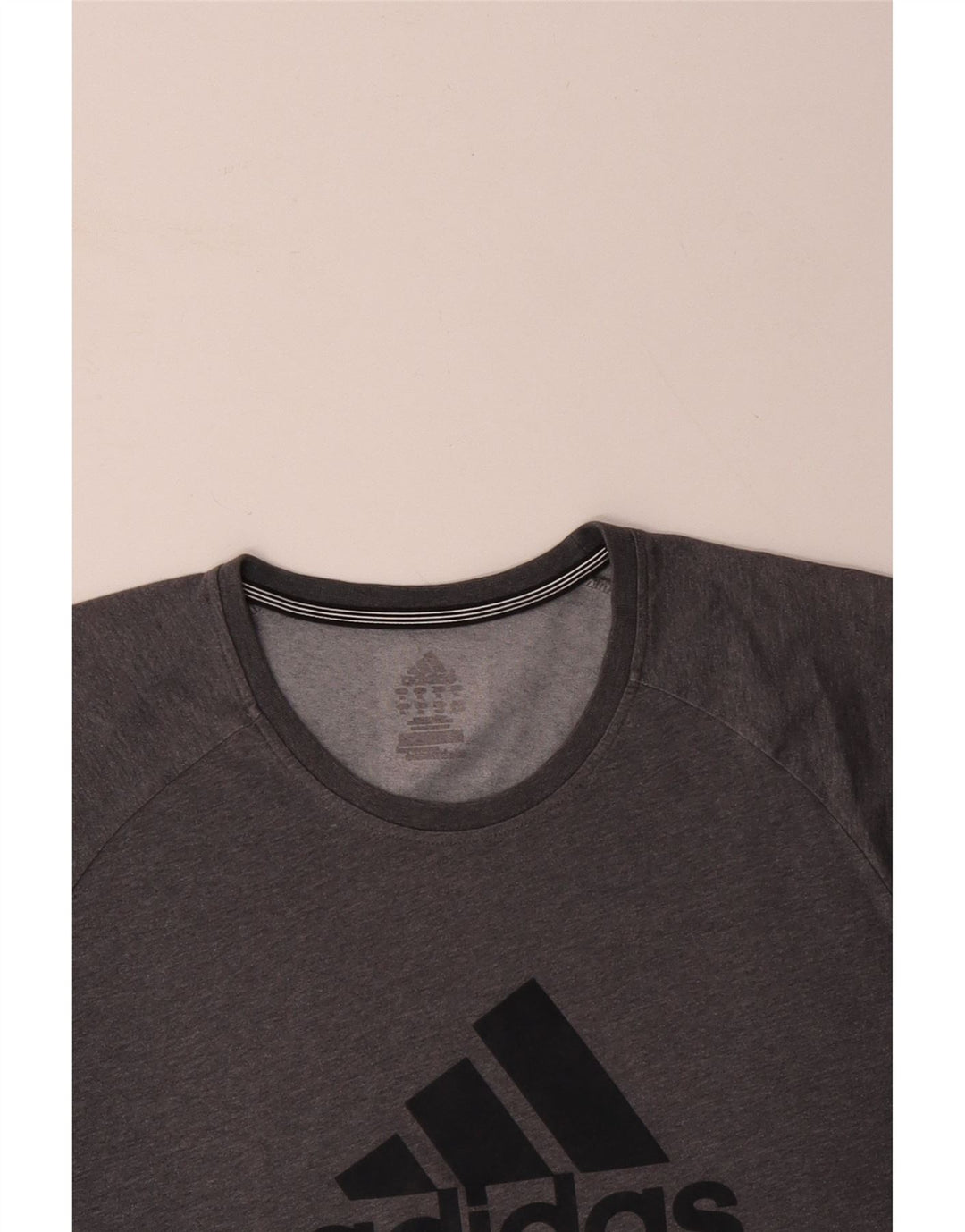 Camiseta Adidas Masculina Climalite Graphic Top XL Cinza Poliéster