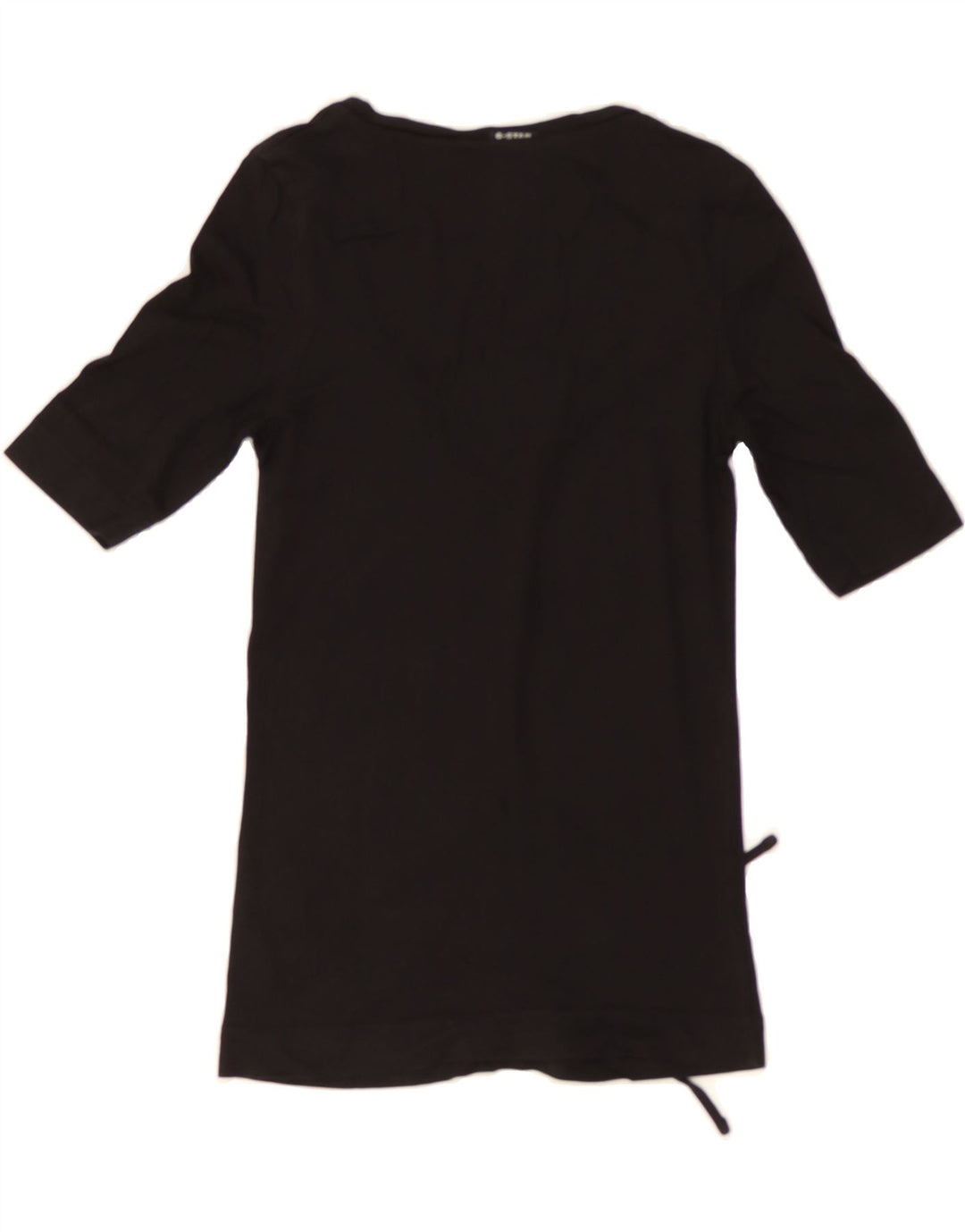 G-STAR Womens Blouse Top UK 0 2XS Black Cotton Vintage G-Star and Second-Hand G-Star from Messina Hembry 