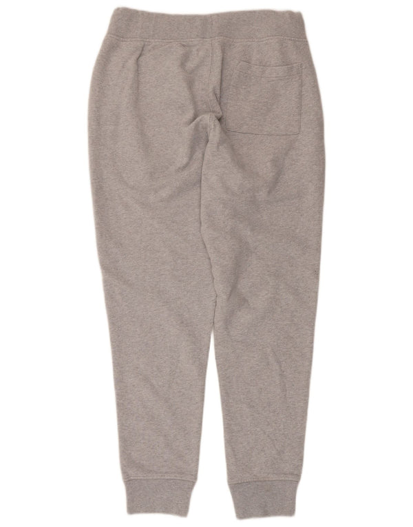 Calça de treino feminina All Saints Joggers UK 14 grande cinza manchado