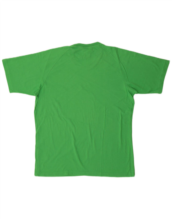 Camiseta masculina Adidas grande algodão verde