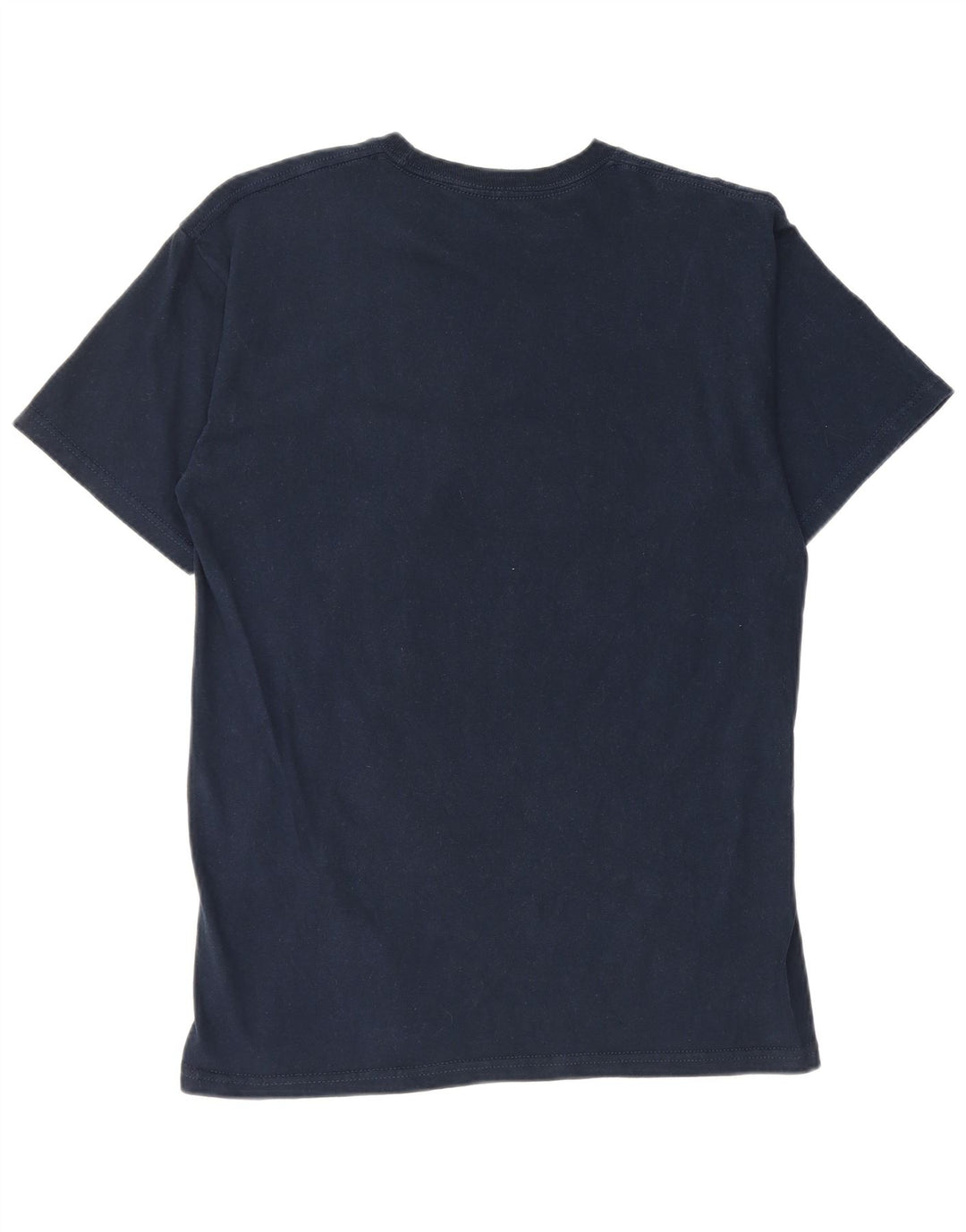 Fila Mens Graphic T-Shirt Top Médio Algodão Azul Marinho