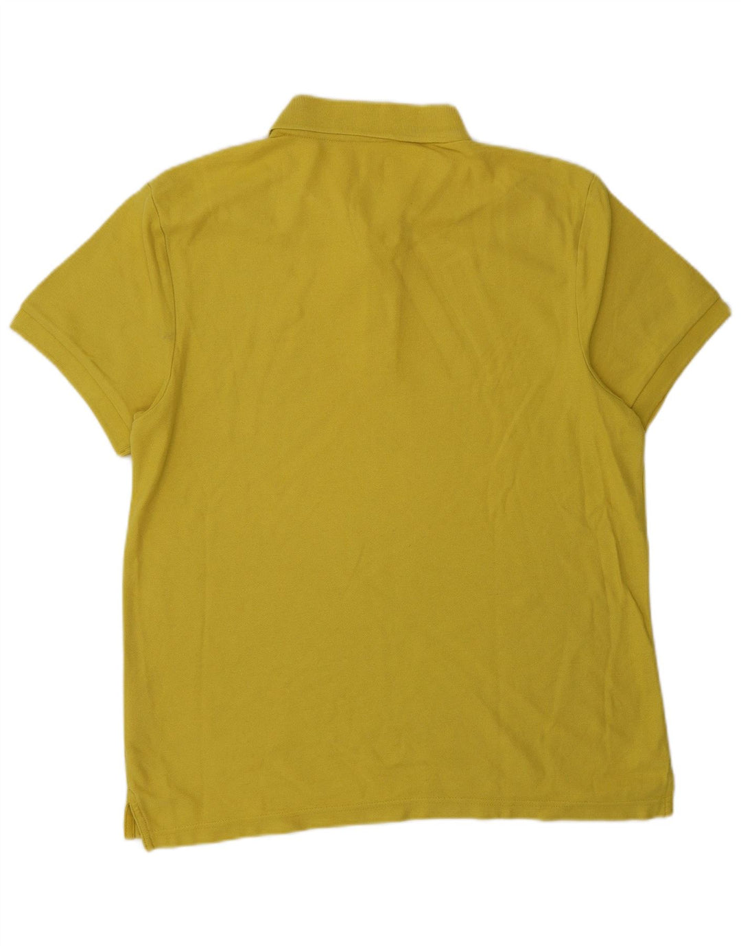 Camisa polo masculina NIKE algodão amarelo médio