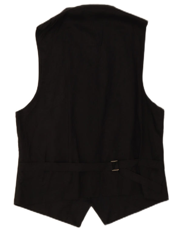 Colete feminino Caesar UK 8 pequeno preto Paisley