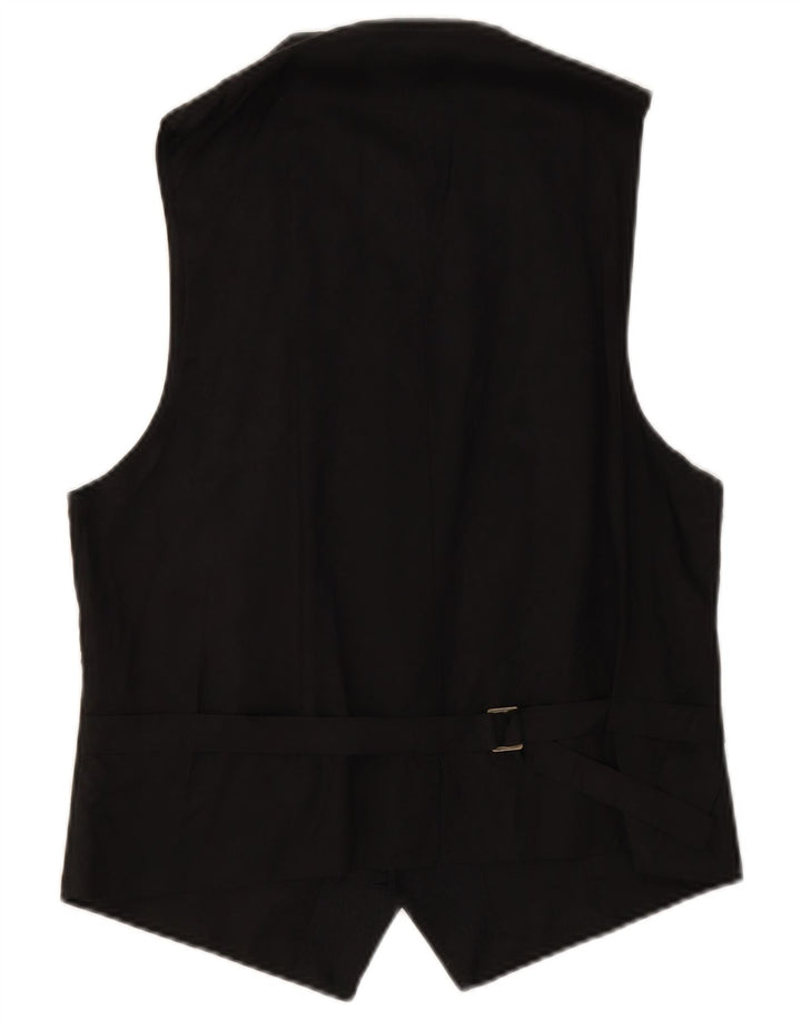 Colete feminino Caesar UK 8 pequeno preto Paisley