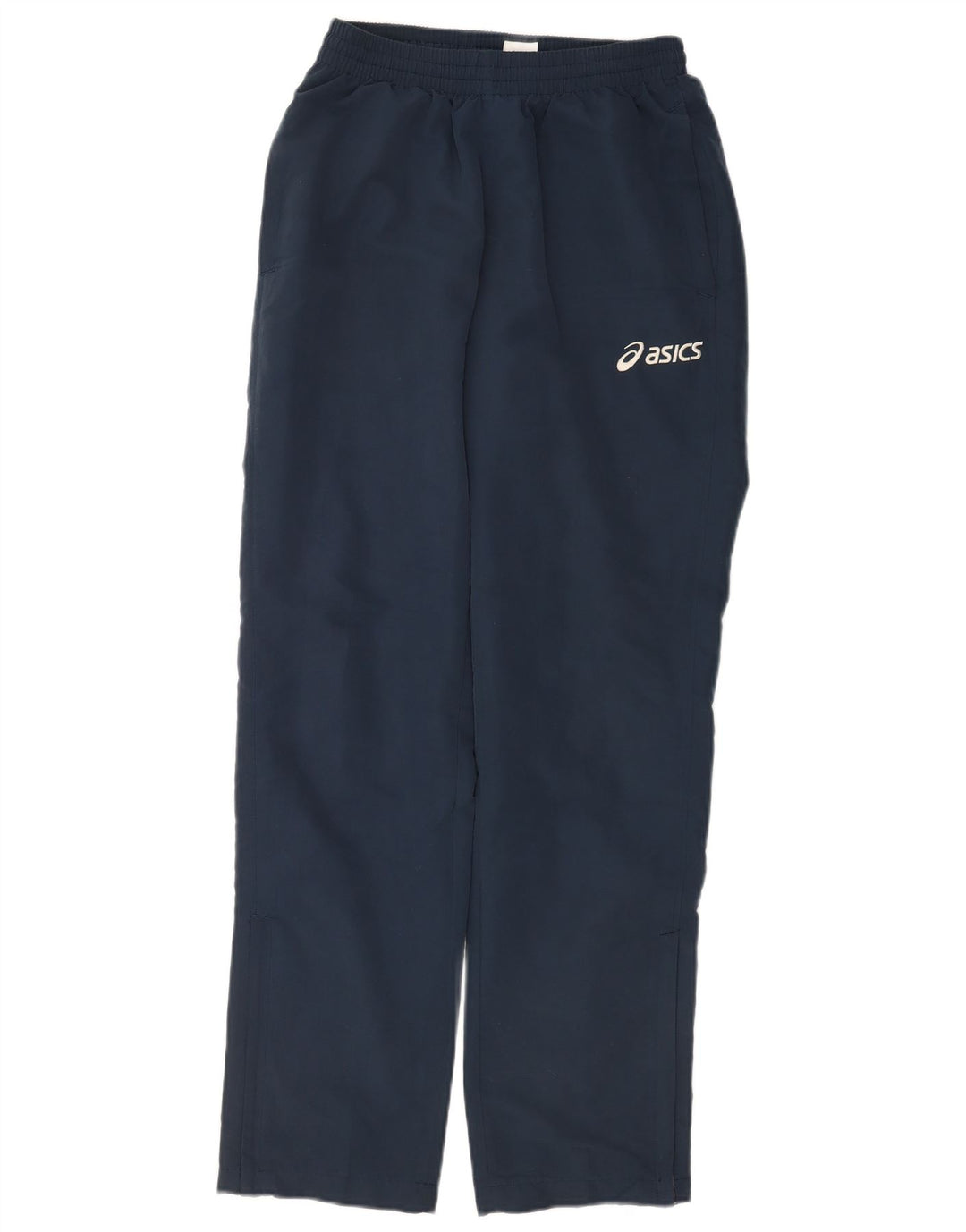 Calça de treino masculina Asics poliéster azul marinho médio