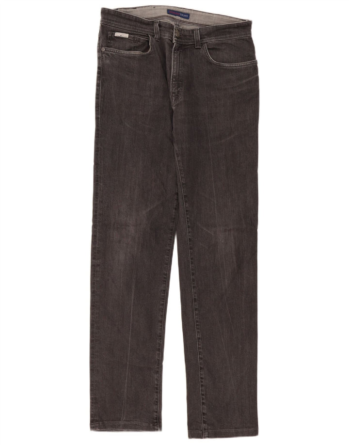 Jeans retos masculinos Trussardi W33 L33 cinza