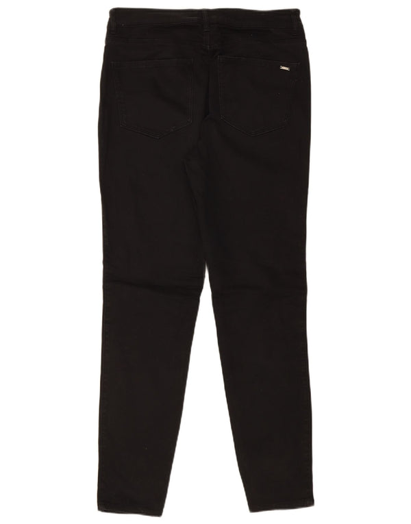 Calça feminina casual skinny MASSIMO DUTTI UE 42 grande W32 L30 preta