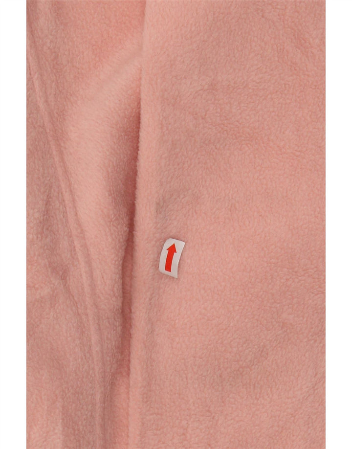 Jaqueta de lã superdimensionada feminina COLUMBIA UK 22 3XL poliéster rosa