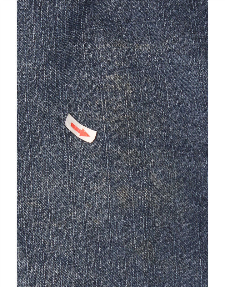 Levi's Masculino 505 Straight Jeans W40 L30 Azul Algodão