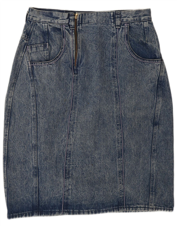 Saia jeans feminina BLOOMING XS W24 azul