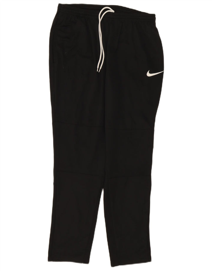 Calça de treino masculina Nike Dri Fit grande poliéster preto