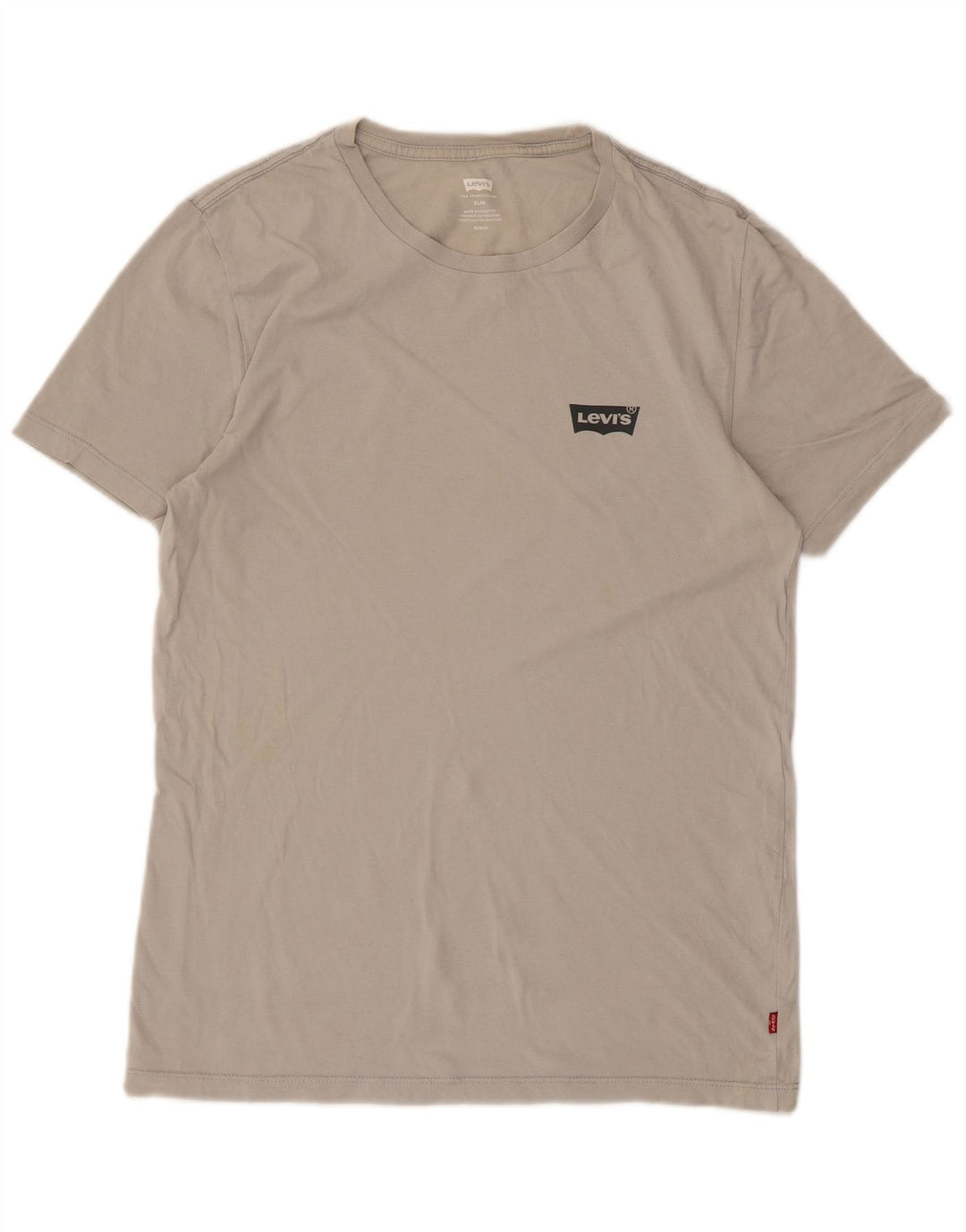 Camiseta masculina Levi's Slim Fit cinza médio
