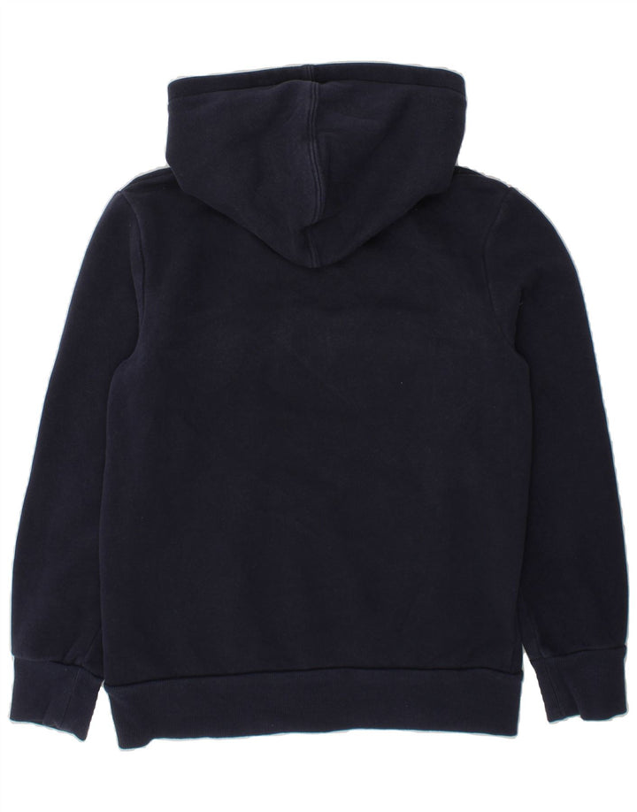 LEVI'S Boys Graphic Hoodie Jumper 9-10 Years Navy Blue Cotton Vintage Levi's and Second-Hand Levi's from Messina Hembry 