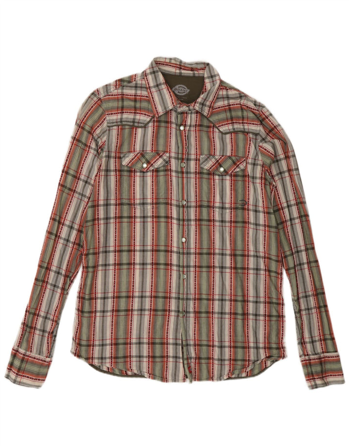 Camisa masculina Dickies grande xadrez multicolorida