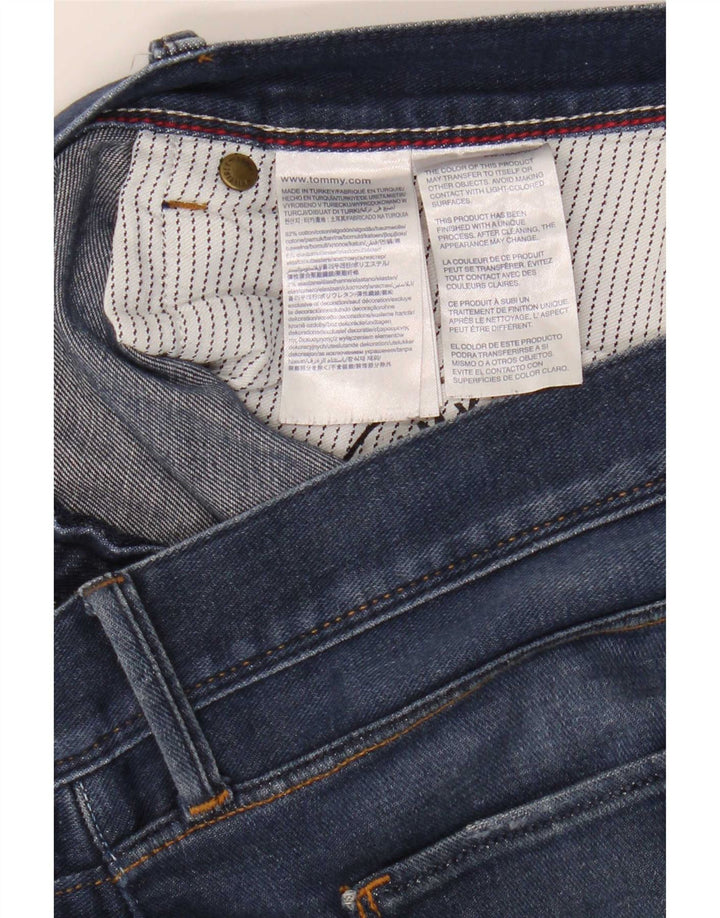 Tommy Hilfiger Masculino Bleecker Slim Jeans W40 L34 Azul Algodão
