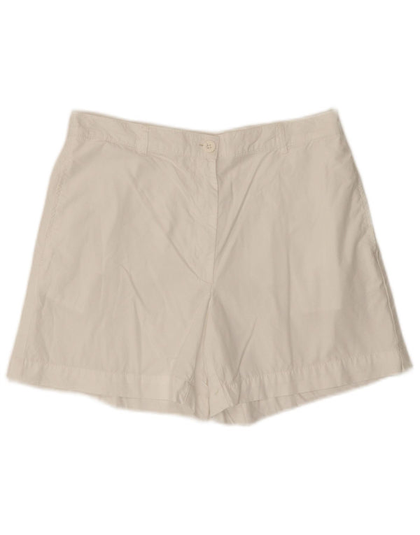 Shorts Chino Feminino Best Company IT 46 Grande W30 Algodão Branco