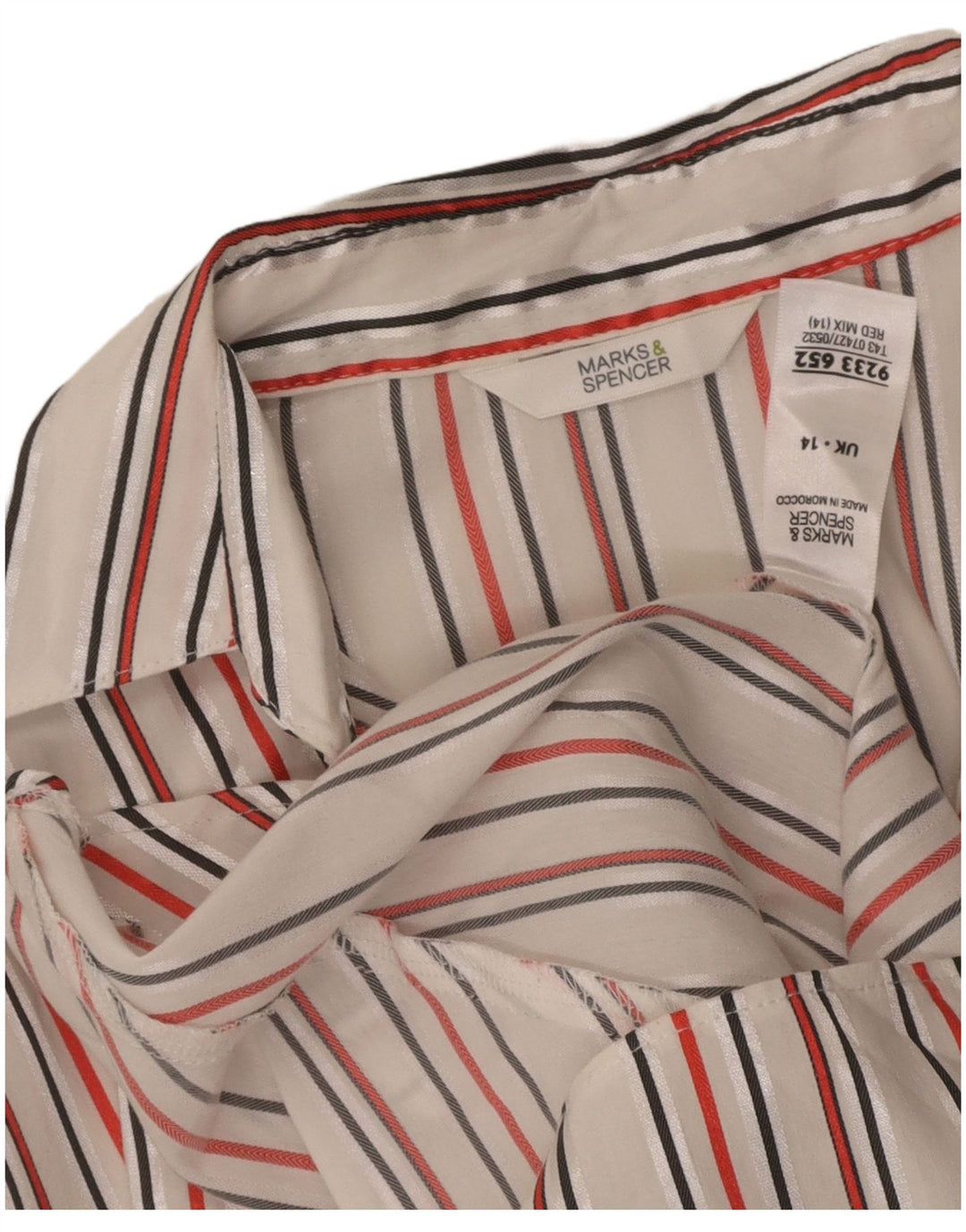 Pulôver feminino MARKS & SPENCER UK 14 médio listrado multicolorido